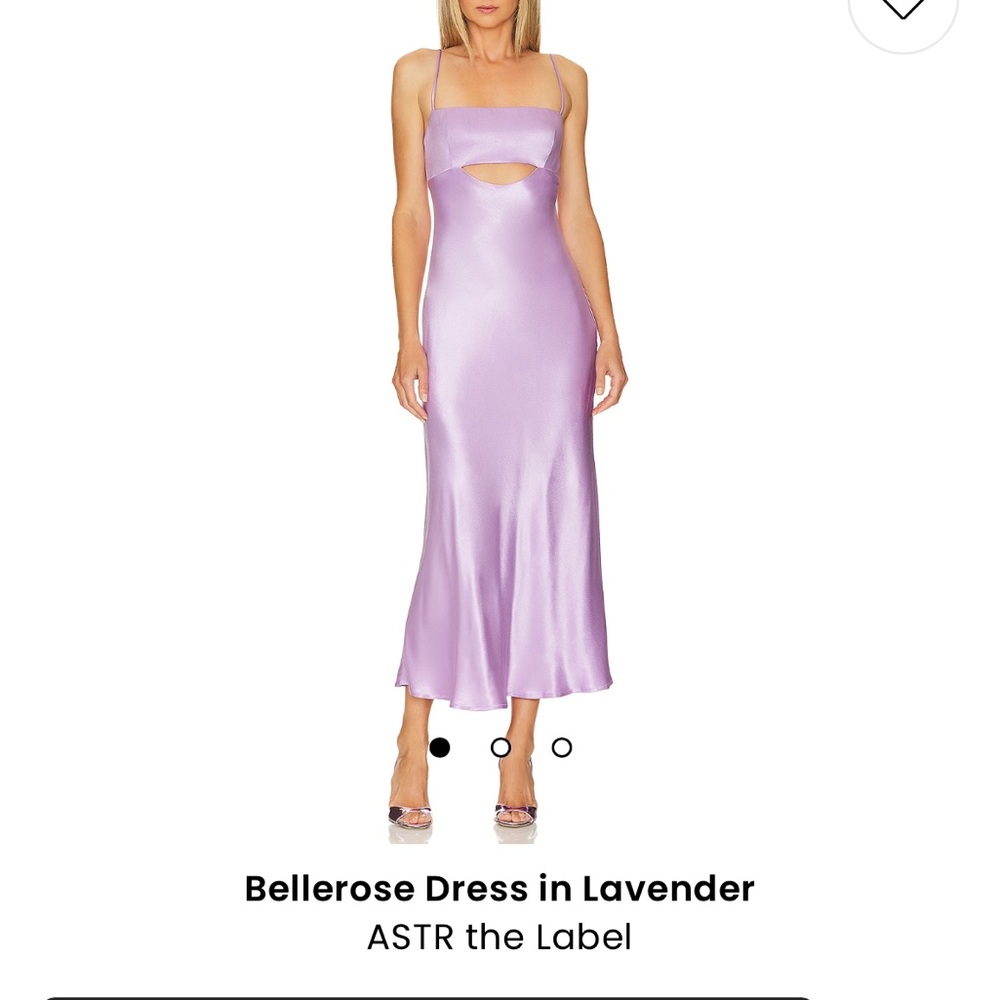 Bellerose Midi Dress in Lavender by ASTR the Label